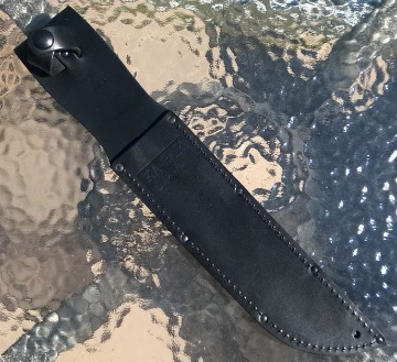 Show details for Black Leather Replacement Sheath for Big Brother Knives by KA-BAR® Picture of Black Leather Replacement Sheath for Big Brother Knives by KA-BAR®