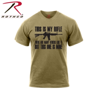 Show details for "This is my Rifle" T-Shirts by Rothco® Picture of "This is my Rifle" T-Shirts by Rothco®