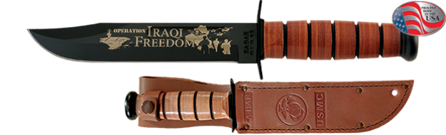 Picture of USMC Iraqi Freedom Presentation Knife by KA-BAR®