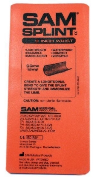 Show details for 9 Inch Wrist Sam Splint by Sam Medical® 9 inch wrist splint