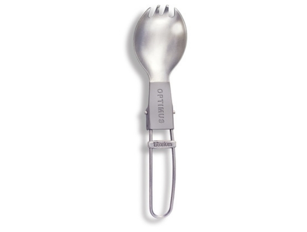 Titanium Folding Spork by Optimus 