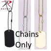 Dog Tag Chains by Rothco