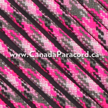 Show details for Pretty in Pink - 100 Foot - 550 LB Paracord Pretty in Pink - 100 Foot - 550 LB Paracord