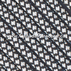 Picture of Silver Diamonds - 100 Feet - 550 LB Paracord Silver Diamonds - 100 Feet - 550 LB Paracord