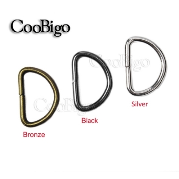Show details for D-Ring 20mm (3/4 inch) Non Welded - Zinc Alloy D-Ring 20mm (3/4 inch) Non Welded - Zinc Alloy