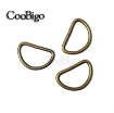 Bronze D-Ring 20mm (3/4 inch) Non Welded - Zinc Alloy 