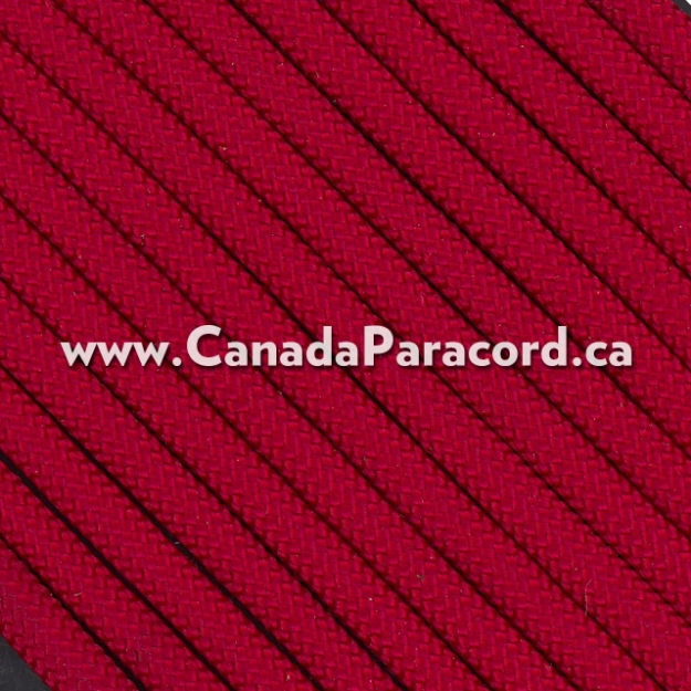 Imperial Red - 95 Paracord Type 1 Nylon - 100 Feet 