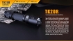 TK20R Rechargeable Tactical Flashlight - Max 1,000 Lumens by Fenix™