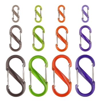 Show details for S-Biner® Plastic Double Gated Carabiner (#2, #4 & #6) by Nite Ize® S-Biner® Plastic Double gated Carabiner (#2, #4 & #6) by Nite Ize