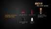 RC11 2017 Flashlight - Max 220 Lumens by Fenix™ Flashlight