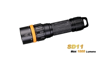 Show details for SD11 Diving Light - Max 1000 Lumens by Fenix™ Flashlight SD11 Diving Light - Max 1000 Lumens by Fenix™ Flashlight