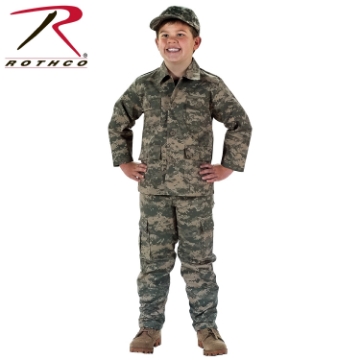 Show details for Kids Poly/Cotton Digital Camo BDU Coat by Rothco® Kids Poly/Cotton Digital Camo BDU Coat by Rothco®