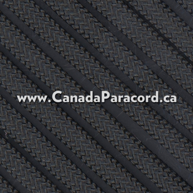 Black - 95 Paracord Type 1 Nylon - 100 Feet