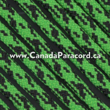 Show details for Neon Green Camo - 100 Ft - 550 LB Paracord Neon Green Camo - 100 Ft - 550 LB Paracord