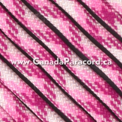 Picture of Breast Cancer Awareness - 100 Foot - 550 LB Paracord Breast Cancer Awareness - 100 Foot - 550 LB Paracord