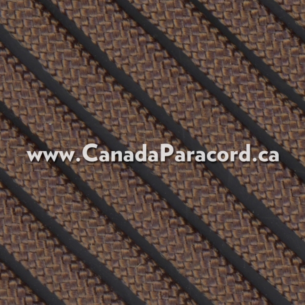 Dark Brown - 50 Feet - 550 LB Paracord