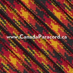 Picture of Flames - 100 Feet - 550 LB Paracord Flame - 100 Feet - 550 LB Paracord