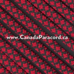 Picture of Imperial Red Diamonds - 100 Ft - 550 LB Paracord Imperial Red Diamonds - 100 Ft - 550 LB Paracord