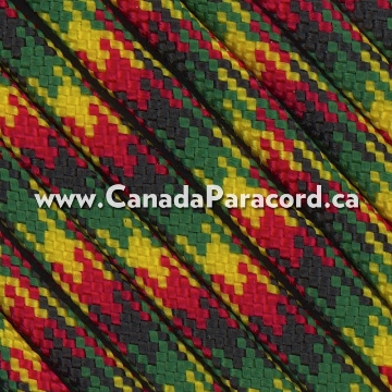 Show details for Jamaican - 100 Feet - 550 LB Paracord Jamaican - 100 Feet - 550 LB Paracord