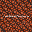 Neon Orange Diamonds - 1,000 Ft - 550 LB Paracord