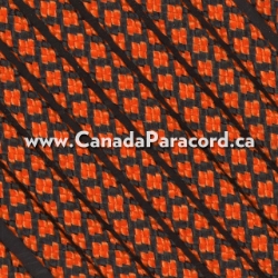 Picture of Neon Orange Diamonds - 100 Ft - 550 LB Paracord Neon Orange Diamonds - 100 Ft - 550 LB Paracord