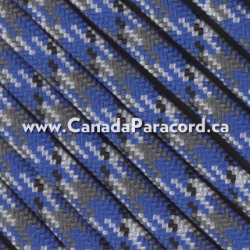 Picture of Colts - 100 Ft - 550 LB Paracord New Blue Camo - 100 Ft - 550 LB Paracord