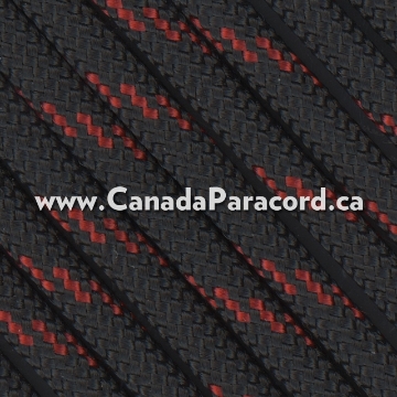 Show details for Touch of Red - 100 Feet - 550 LB Paracord Thin Red Line - 100 Feet - 550 LB Paracord