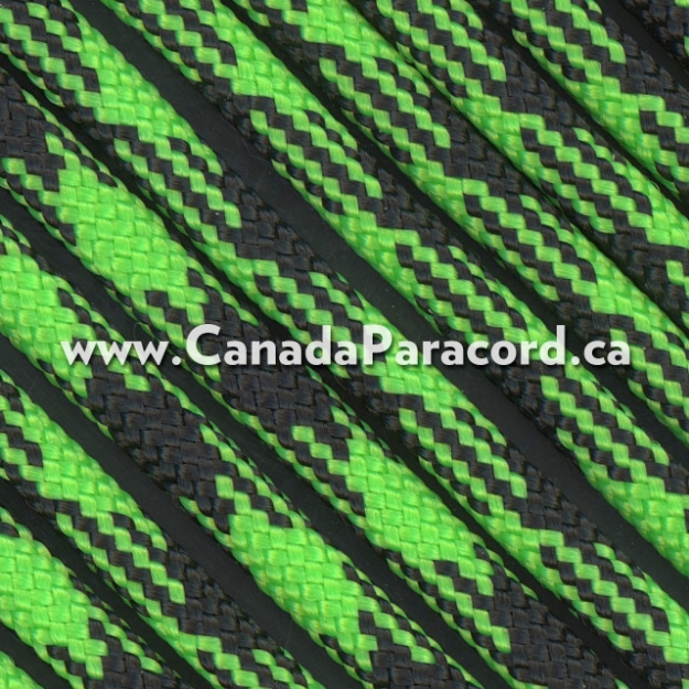 Viper (Neon Green/Black) - 50 Feet - 550 LB Cord