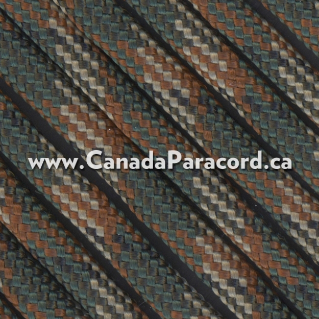 Woodland Camo - 1,000 Foot - 550 LB Paracord