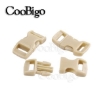 Desert Tan 3/8 Inch Curved Side Release Buckles - Various Colours - Coobigo