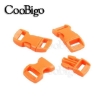 Orange 3/8 Inch Curved Side Release Buckles - Various Colours - Coobigo