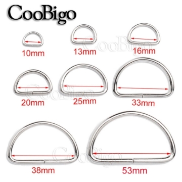Show details for D-Ring Non Welded Metal - 10mm to 53mm D-Ring Non Welded Metal - 10mm to 53mm