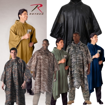 Show details for G.I. Type Military Rip-Stop Rain Poncho by Rothco® G.I. Type Military Rip-Stop Rain Poncho by Rothco®