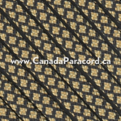 Picture of Gold Diamonds - 100 Foot - 550 Type III Nylon Paracord Gold Diamonds - 100 Foot - 550 Type III Nylon Paracord