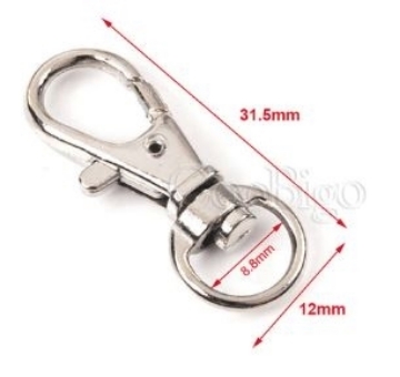 Show details for 1/2 Inch Metal Swivel Trigger Snap Hook 1/2 Inch Metal Swivel Trigger Snap Hook by Coobigo