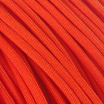 Show details for Safety Orange - 25 Feet - 550 LB Paracord by Econocord Safety Orange - 25 Foot - 550 LB Type III Paracord
