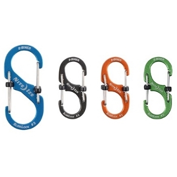 Show details for Slide Lock® Aluminum S-Biner Carabiner by Nite Ize® Slide Lock® Aluminum S-Biner Carabiner by Nite Ize®