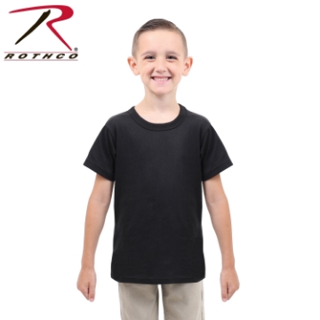Show details for Kids Solid Colour T-Shirts by Rothco® Kids Solid Colour T-Shirts by Rothco®
