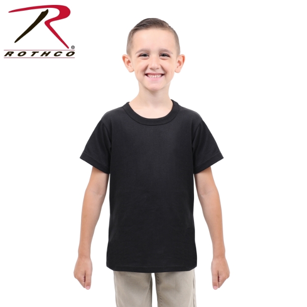 Kids Solid Colour T-Shirts by Rothco®