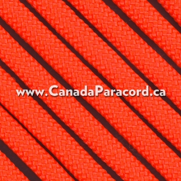 Show details for Neon Orange - 25 Feet - 550 LB Paracord Neon Orange - 25 Feet - 550 LB Paracord
