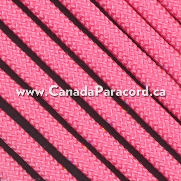 Show details for Rose Pink - 25 Feet - 550 LB Paracord Rose Pink - 25 Feet - 550 LB Paracord