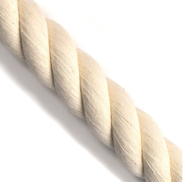 Show details for 3/8 Inch 100% Cotton 3 Strand Rope | 50 Feet 100% Cotton 3 Strand Rope