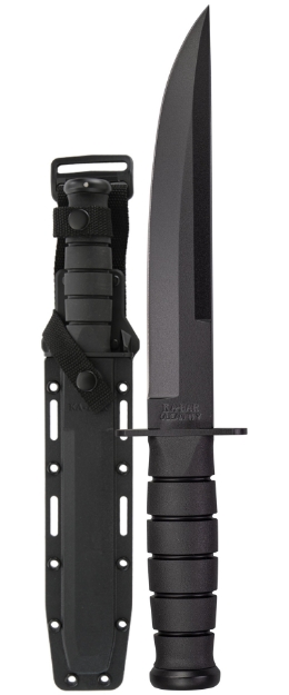 Modified Tanto Knife with Hard Sheath by KA-BAR