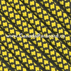 Picture of Canary Yellow Diamonds - 100 Ft - 550 LB Nylon Paracord Canary Yellow Diamonds - 100 Ft - 550 LB Nylon Paracord