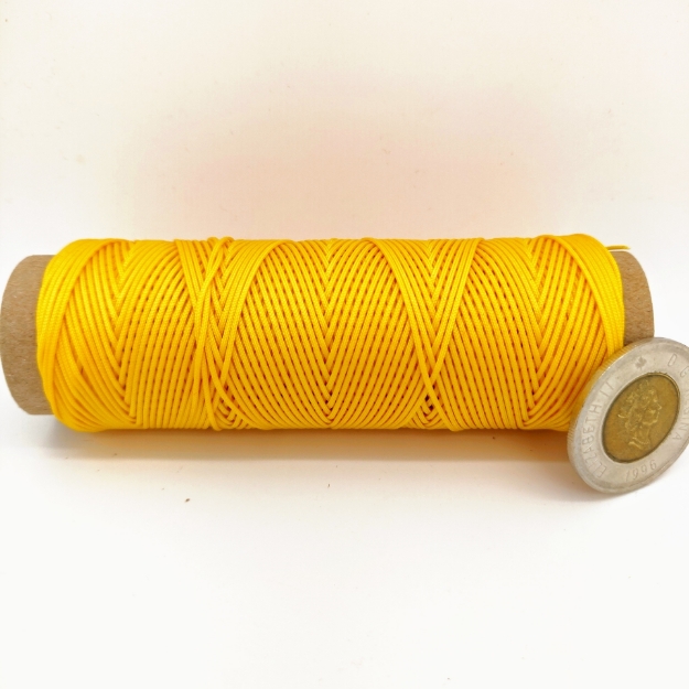 Chrome Yellow | 0.9 MM Micro Cord | 100 Feet