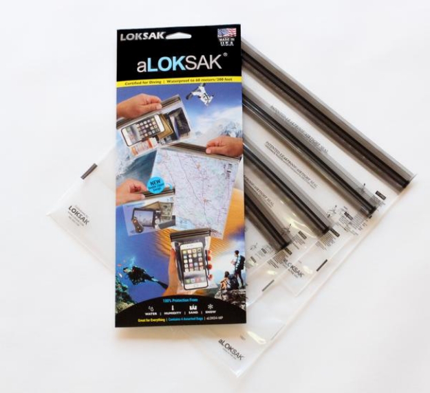 aLOKSAK 4-Pack Waterproof Bags