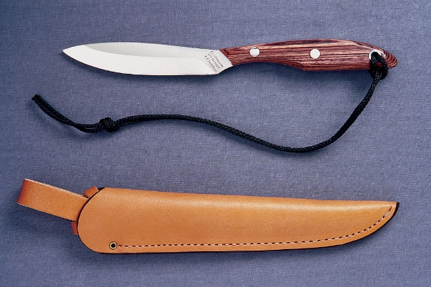 Trout & Bird Knife #2 by Grohmann