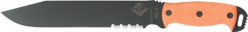Show details for RD 9 - Orange G10 Handle - Serrated Blade by OKC® RD 9 - Orange G10 Handle - Serrated Blade by OKC®