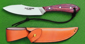 Show details for #4 Survival Knife | Flat Carbon Steel | Rosewood Handle by Grohmann #4 Survival Knife | Flat Carbon Steel | Rosewood Handle by Grohmann