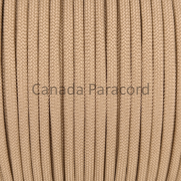 Beige | 1000 Feet | 550 LB Type III Paracord